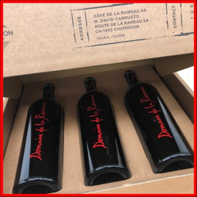 Boxes of 3 bottles La Rameau red - 2017 - 2018 - 2019